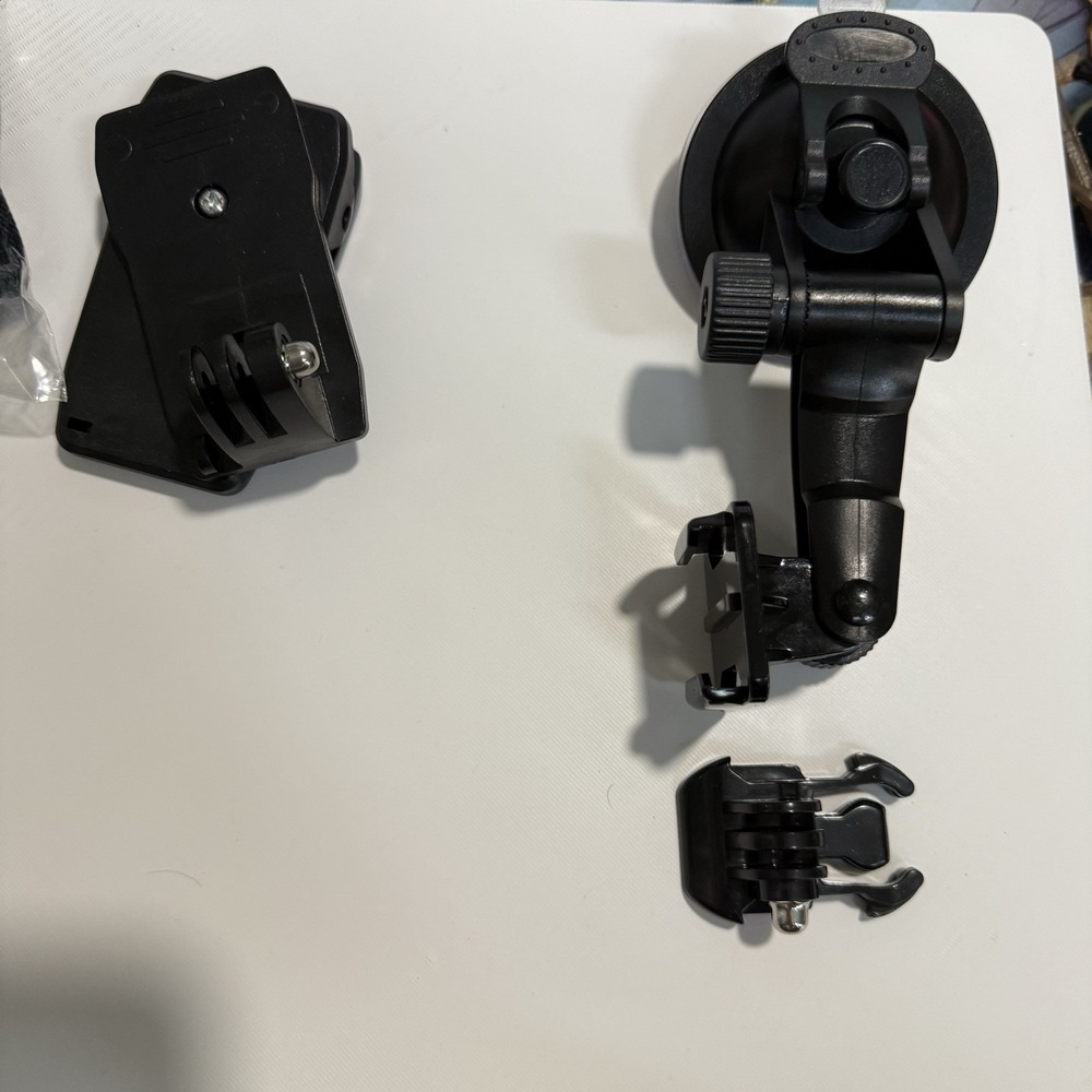 GoPro Hero 8 Black Accessory Lot | Chest Mount + Suction Cup + Backpack Clip